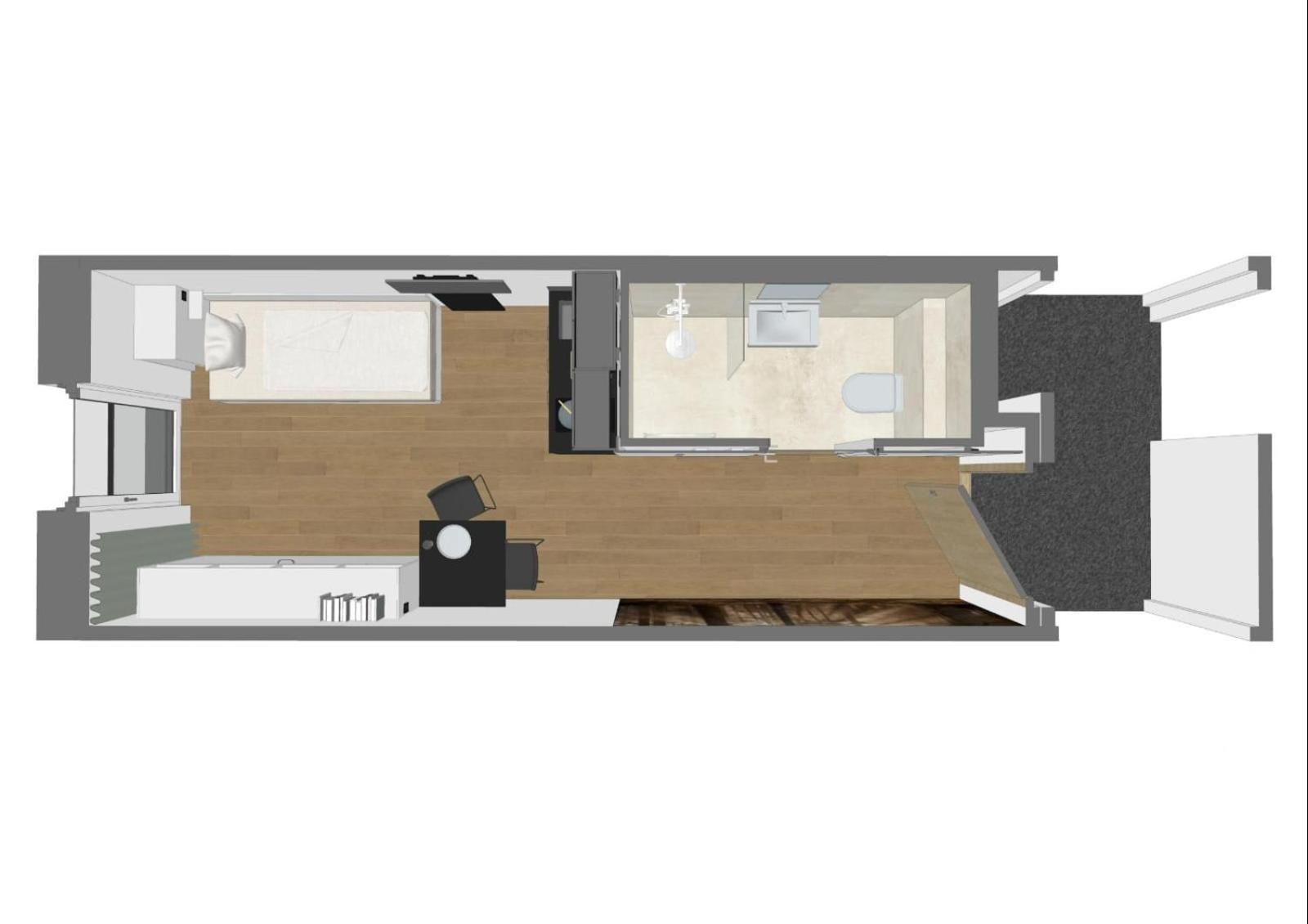 Timber One Boardinghouse Dorfen Apart otel Dış mekan fotoğraf